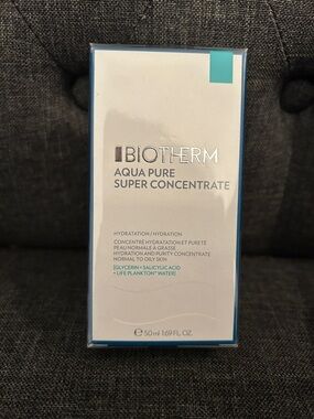 NEW 🆕 Biotherm Aqua Pure Super Concentrate Deep Hydration 50 ml
